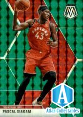 2019-20 Panini Mosaic Mosaic Green #19 Pascal Siakam